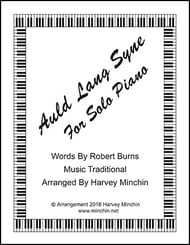 Auld Lang Syne piano sheet music cover Thumbnail